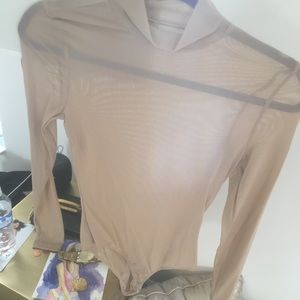 Sheer Nude Bodysuit